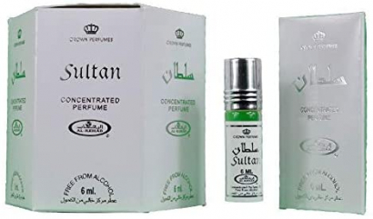 12x6ml Sultan Al Rehab Genuine Perfume Roll On Fragrance Oil Alcohol Free Halal